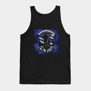 K-9 Unit  -Police Dog Unit- Malinois Tank Top